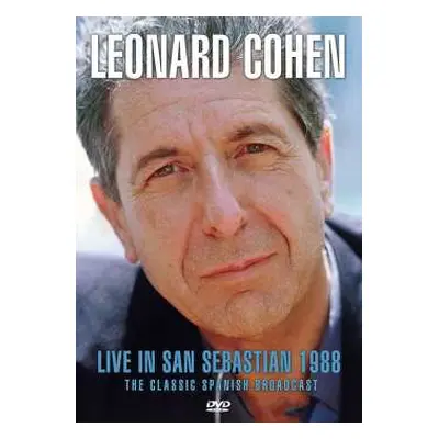 DVD Leonard Cohen: Live In San Sebastian 1988