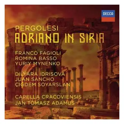 3CD Giovanni Battista Pergolesi: Adriano In Siria