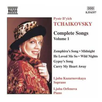 CD Pyotr Ilyich Tchaikovsky: Tchaikovsky: Complete Songs Vol. 1