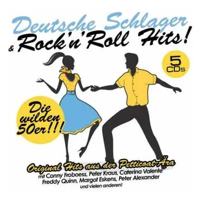 5CD/Box Set Various: Deutsche Schlager & Rock 'n' Roll Hits!