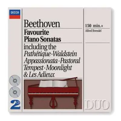 2CD Ludwig van Beethoven: Favourite Piano Sonatas