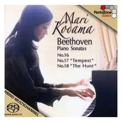 SACD Ludwig van Beethoven: Piano Sonatas No.16, No.17 "Tempest", No.18 "The Hunt"