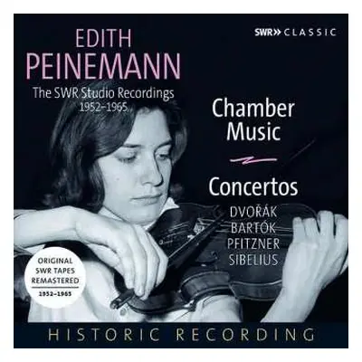 5CD Antonín Dvořák: Edith Peinemann - The Swr Studio Recordings 1952-1965