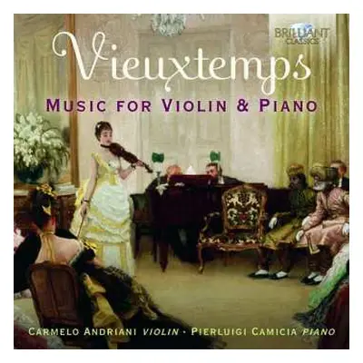 CD Henri Vieuxtemps: Music For Violin & Piano