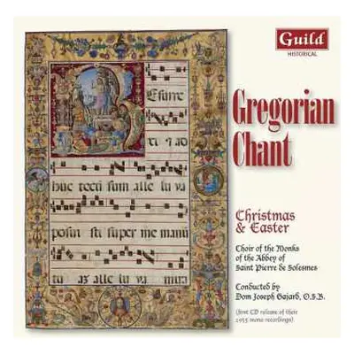 CD Chœur Des Moines De L'Abbaye Saint-Pierre De Solesmes: Gregorian Chant: Christmas & Easter