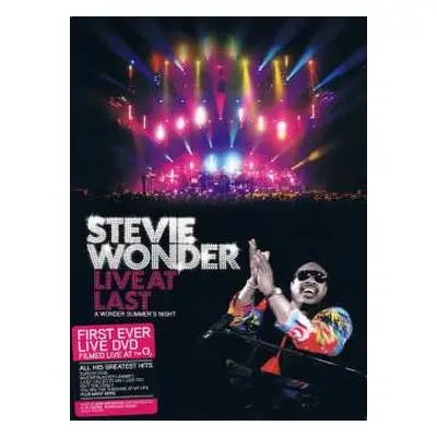 DVD Stevie Wonder: Live At Last: A Wonder Summer's Night