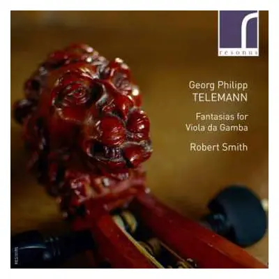 CD Georg Philipp Telemann: Fantasias For Viola de Gamba