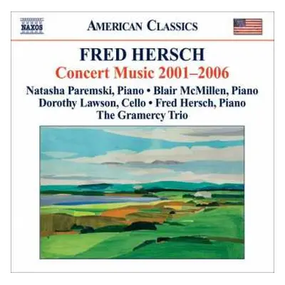 CD Fred Hersch: Concert Music 2001-2006