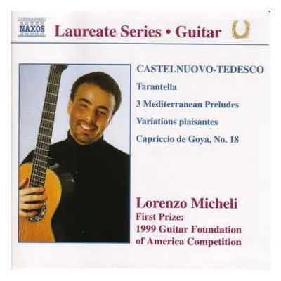 CD Mario Castelnuovo Tedesco: Guitar Recital