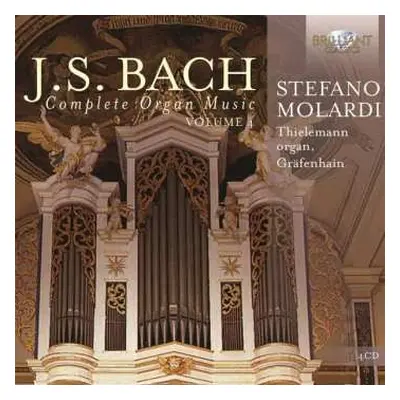 4CD Johann Sebastian Bach: Complete Organ Music, Volume 4