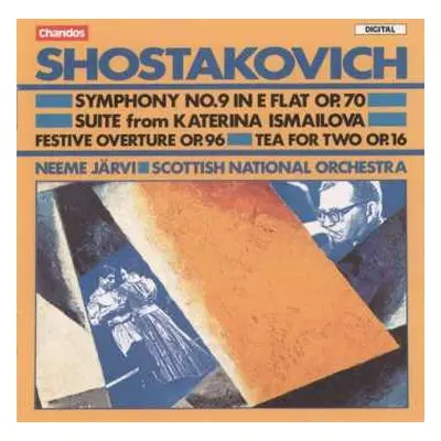 CD Dmitri Shostakovich: Symphony No. 9 In E Flat Op. 70 / Suite From Katerina Ismailova / Festiv