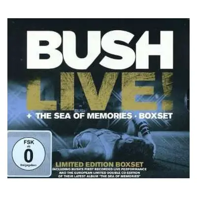 2CD/DVD/Box Set Bush: Live! + The Sea Of Memories Boxset DLX | LTD