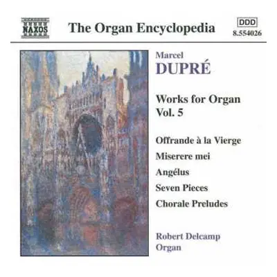 CD Marcel Dupré: Works For Organ Vol. 5