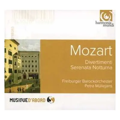 CD Wolfgang Amadeus Mozart: Divertimenti / Serenata Notturna