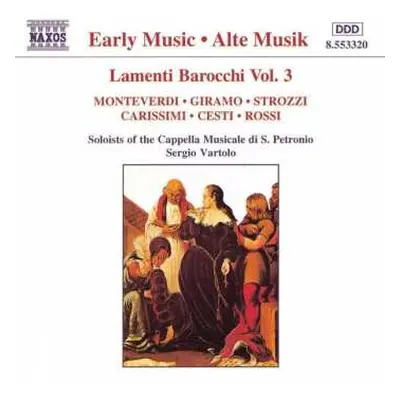 CD Claudio Monteverdi: Lamenti Barocchi Vol. 3 (Baroque Laments Vol. 3)