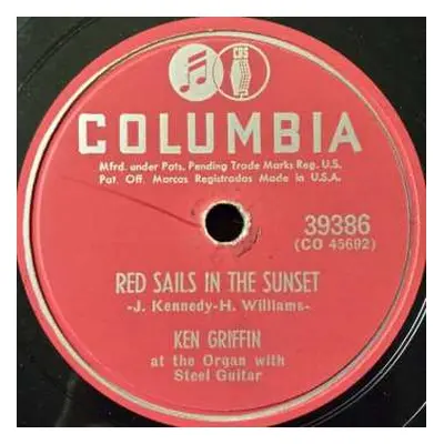 CD Ken Griffin: Red Sails In The Sunset