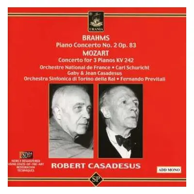 CD Johannes Brahms: Robert Casadesus Spielt Klavierkonzerte