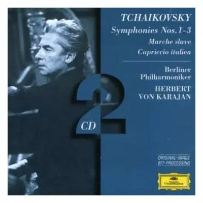 2CD Pyotr Ilyich Tchaikovsky: Symphonies Nos. 1-3 / Marche Slave / Capriccio Italien