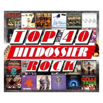 4CD Various: Top 40 Hitdossier Rock