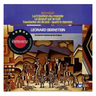 CD Leonard Bernstein: La Création Du Monde / Le Boeuf Sur Le Toit / Saudades Do Brasil