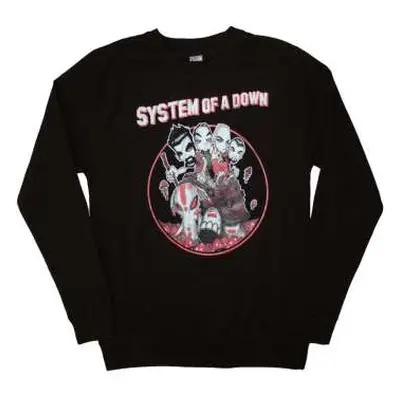 System Of A Down Unisex Sweatshirt: Mushroom People (medium) M