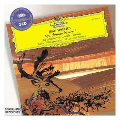 2CD Berliner Philharmoniker: Symphonien Nos. 4-7 / Der Schwan Von Tuonela · Tapiola