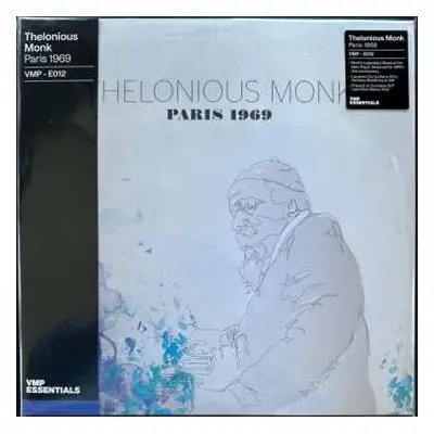 2LP Thelonious Monk: Paris 1969 CLR