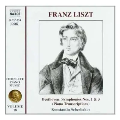 CD Franz Liszt: Beethoven: Symphonies Nos. 1 & 3 (Piano Transcriptions)