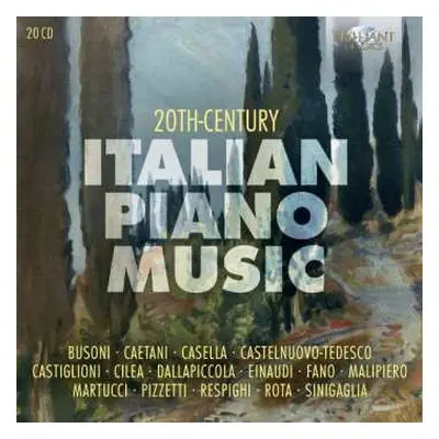 20CD/Box Set Various: 20th-Century Italian Piano Music