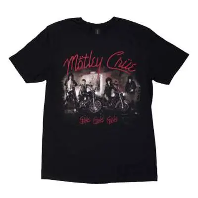 Motley Crue Unisex T-shirt: Girls, Girls, Girls Vintage (x-large) XL