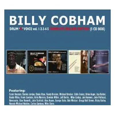 5CD Billy Cobham: Drum'n'voice Vol. 1-2-3-4-5 (complete Deluxe Edition)