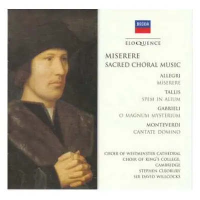 CD The King's College Choir Of Cambridge: Miserere (Religious Choral Music)