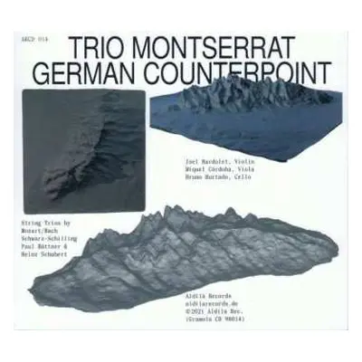 CD Johann Sebastian Bach: Trio Montserrat - German Counterpoint