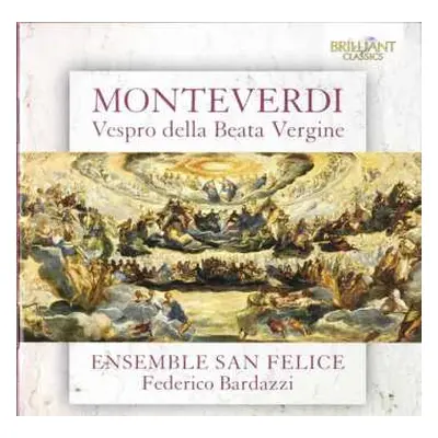 2CD Claudio Monteverdi: Vespro Della Beata Vergine