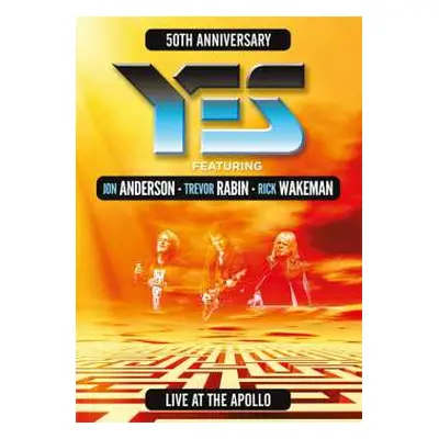 DVD Yes Featuring Jon Anderson, Trevor Rabin, Rick Wakeman: Live At The Apollo (50th Anniversary