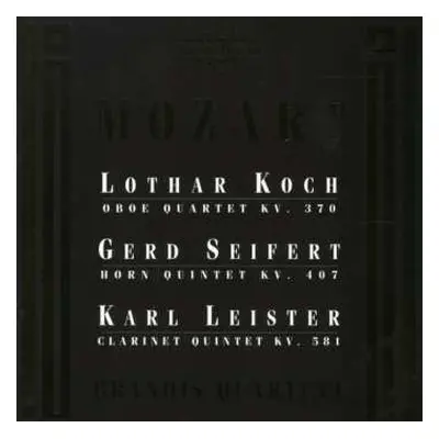 CD Wolfgang Amadeus Mozart: Klarinettenquintett Kv 581