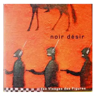 2LP Noir Désir: Des Visages Des Figures CLR