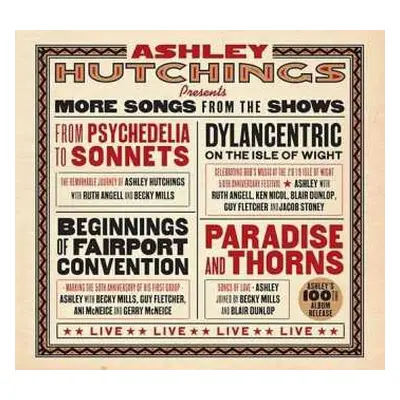 CD Ashley Hutchings: More Songs From The Shows