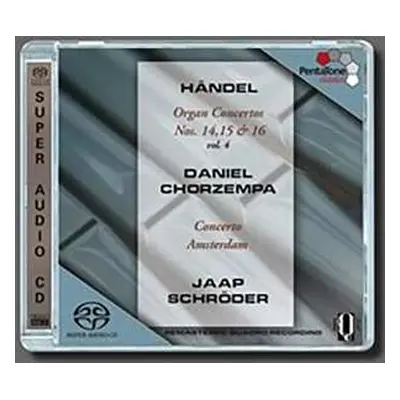 SACD Georg Friedrich Händel: Organ Concertos Nos. 14, 15 & 16 - vol. 4