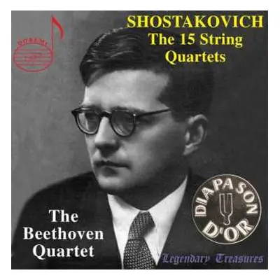 5CD Dmitri Shostakovich: The 15 String Quartets