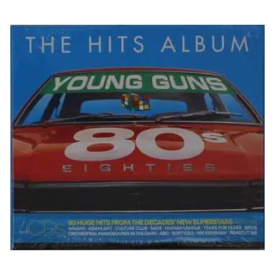 4CD Various: The Hits Album 80s Young Guns