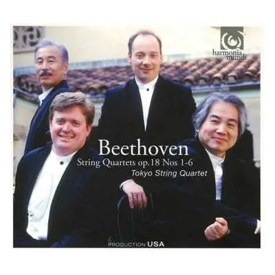 2CD Ludwig van Beethoven: String Quartets Op. 18 Nos. 1-6