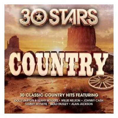 2CD Various: 30 Stars Country