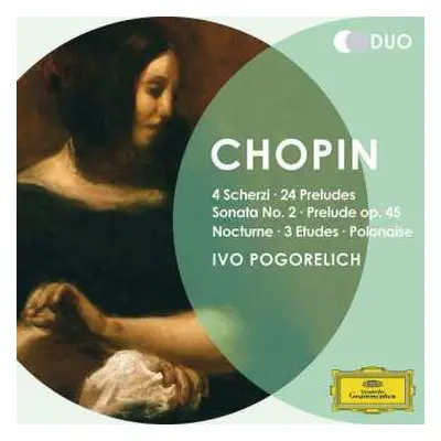 2CD Frédéric Chopin: 4 Scherzi ・ 24 Preludes ・ Sonata No. 2 ・ Prelude Op. 45 ・ Nocturne ・ 3 Etud