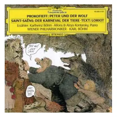 CD Sergei Prokofiev: Prokofiev: Peter Und Der Wolf / Saint-Saëns: Der Karneval Der Tiere