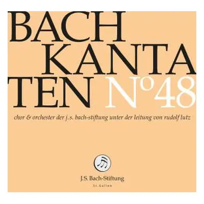 CD Johann Sebastian Bach: Bach-kantaten-edition Der Bach-stiftung St.gallen - Cd 48