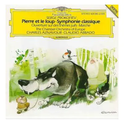 CD Sergei Prokofiev: Pierre Et Le Loup • Symphonie Classique • Ouverture Sur Des Thèmes Juifs • 