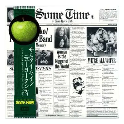 2CD The Plastic Ono Band: Some Time In New York City