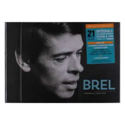 21CD Jacques Brel: Intégrale 1953 - 1977 LTD