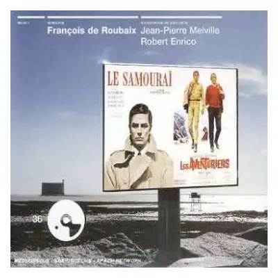 CD François De Roubaix: Les Aventuriers / Le Samouraï (Bandes Originales Des Films) DIGI